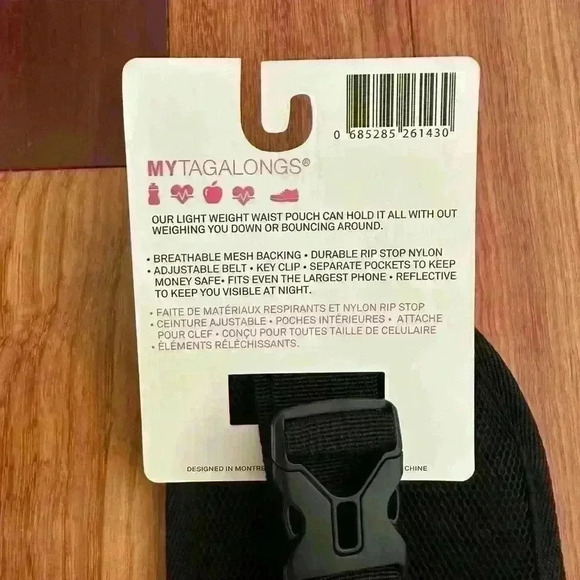 My Tagalongs | BNWT  lightweight waist pouch travel exercise running action belt - Picture 3 of 5